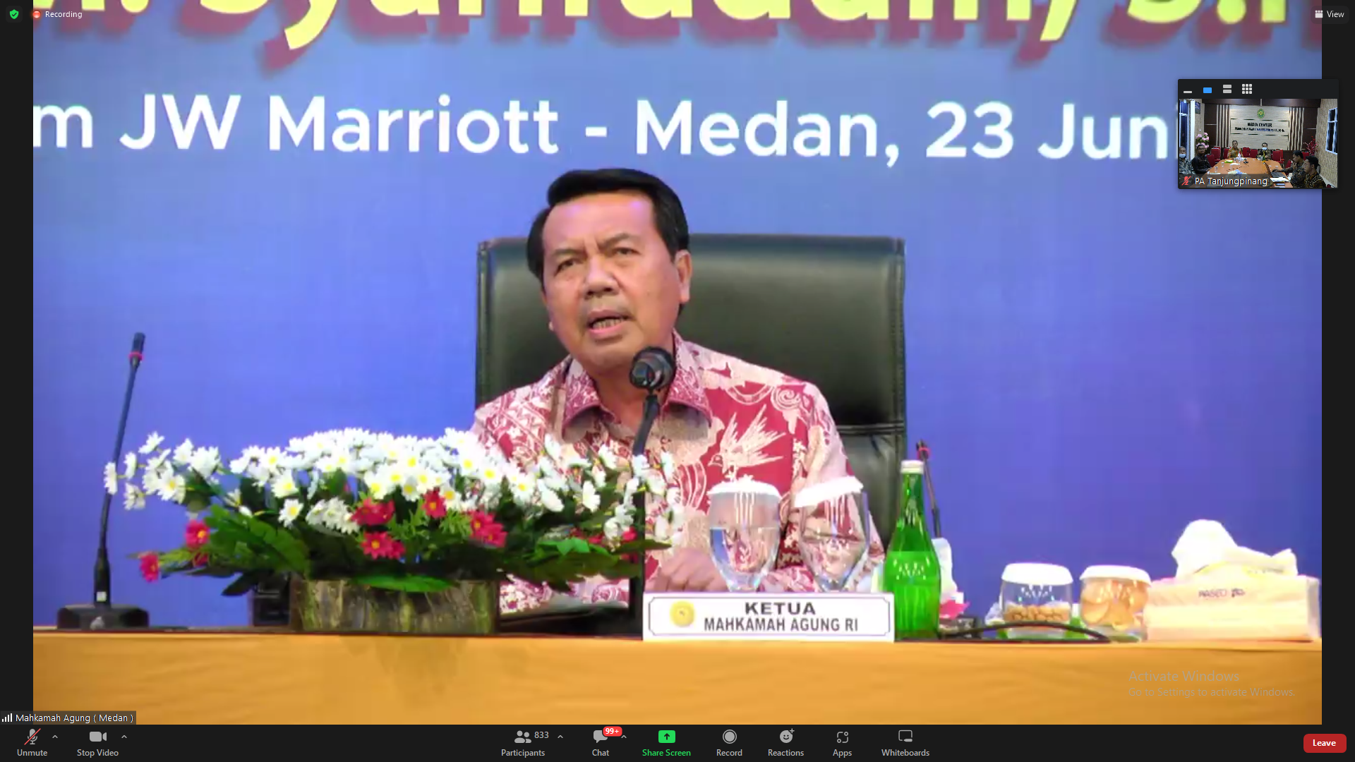 Bimtek hakim 23 Juni 2022